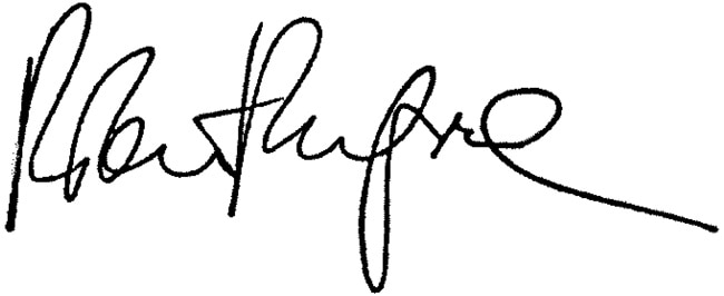 Signed, Robert Redford